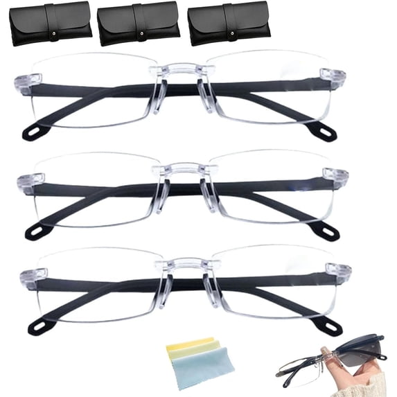 Color-Changing Anti-Blue Light Presbyopia Glasses for Men Seniors, Color Changing Anti-Blu-Ray Presbyopia Glasses