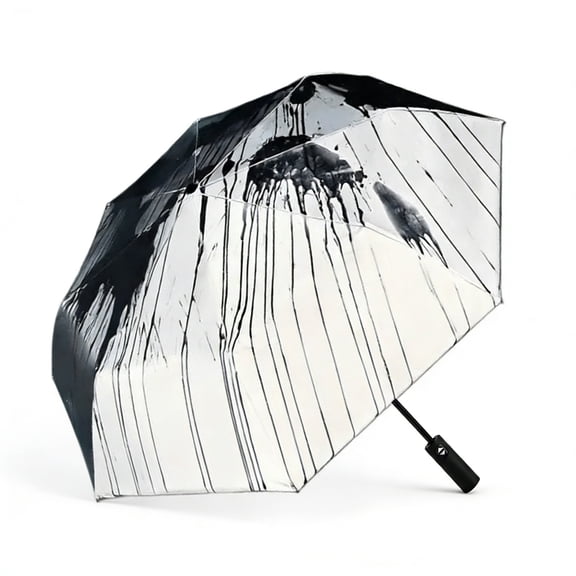 Color Changing Automatic Umbrella, Changes color when exposed to waterReflective Water Activated Design