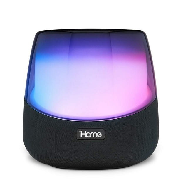 Color Changing Bluetooth Speaker with Passive Subwoofer and Built in Qi-Certified Wireless Charging Pad