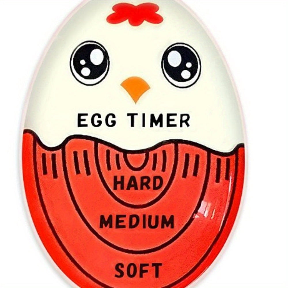 Color Changing Egg Timer Red Heat Sensitive Boiling Egg Cooker Helper