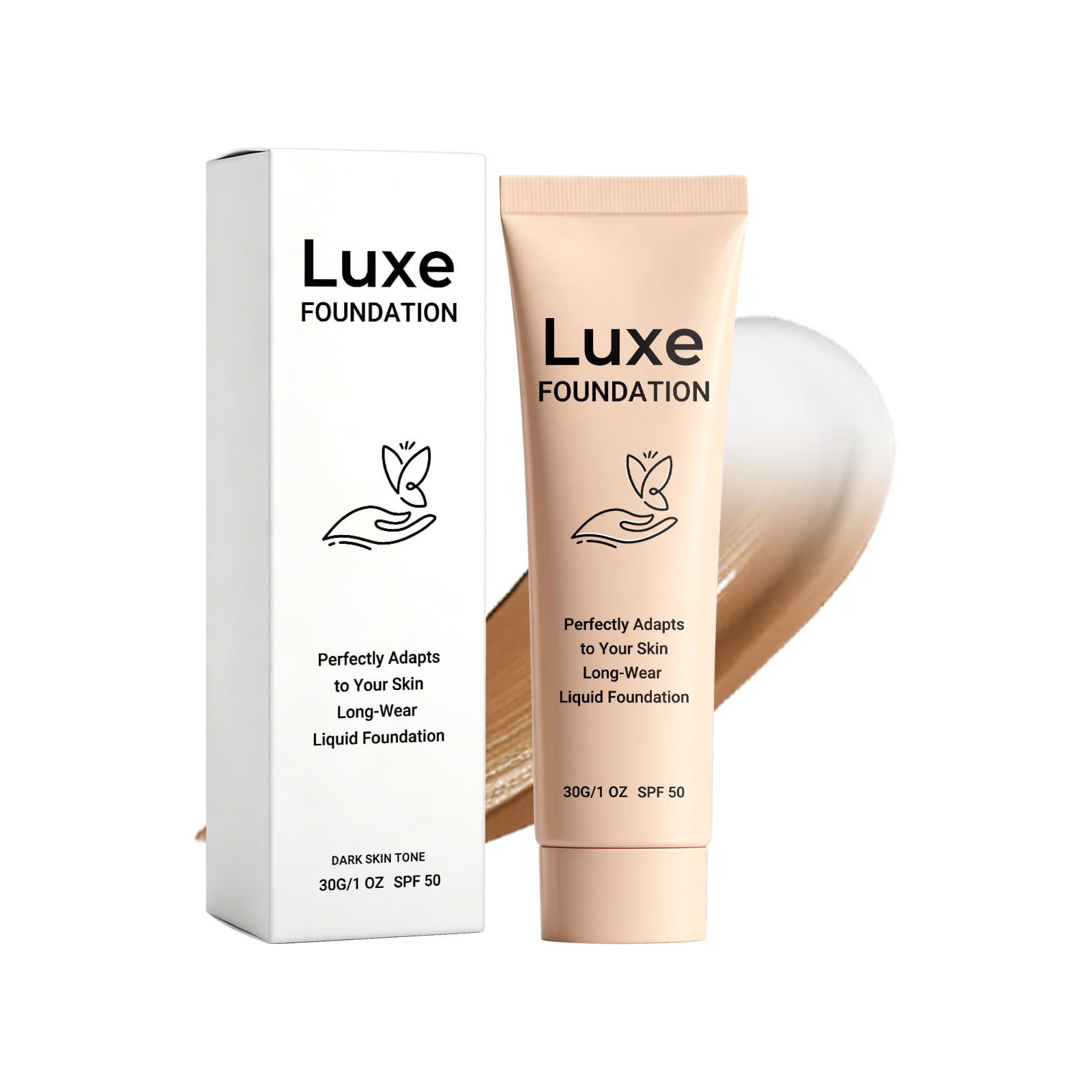 Color Changing Foundation  DARK SKIN TONE