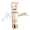 thumbnail image 1 of Color Changing Foundation, Hydrating Foundation for Mature Skin, Soft Texture Makeup Base, Breathable All-Day Wear for Natural Complexion, 30ml (Dark Color), 1 of 5
