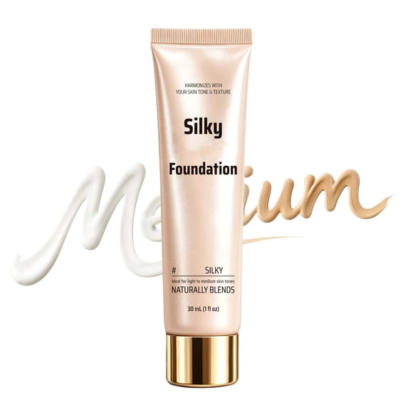 Color Changing Foundation, Hydrating Foundation for Mature Skin, Soft Texture Makeup Base, Breathable All-Day Wear for Natural Complexion, 30ml (Dark Color)
