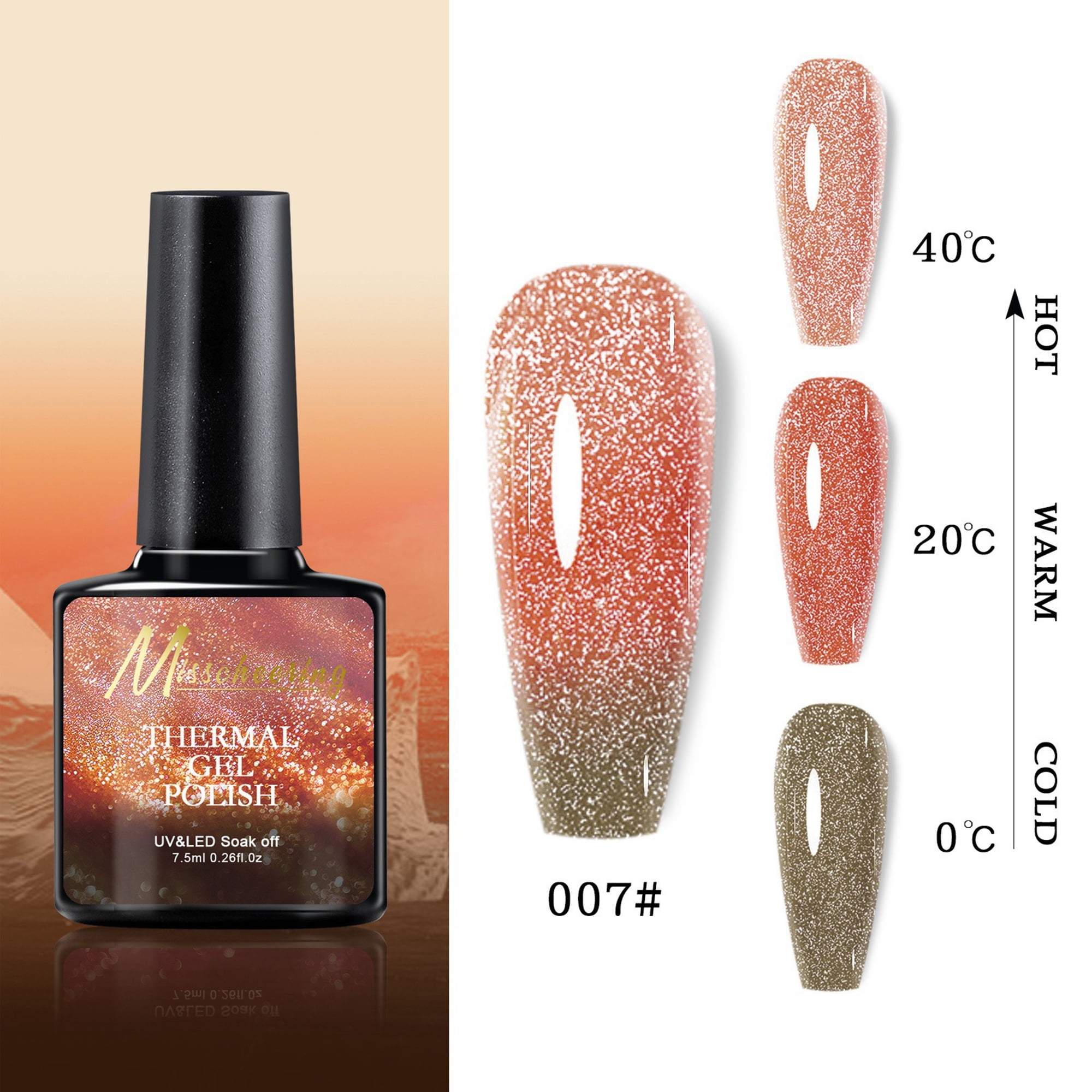 Buy Elite99 Thermal Temperature Color Changing Gel Polish Soak Off UV LED Nail  Polish Manicure Nail Art 7ml - 9047 Online at Low Prices in India -  Amazon.in
