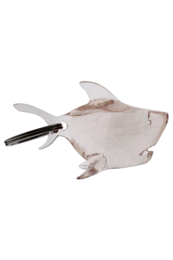 Color-Changing Key Chain Shark - Red by DelSol for Women - 1 Pc Keychain