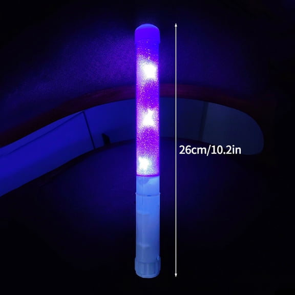 Color Changing LED Concert Light Stick Handheld Glow Rod for Wedding Halloween Party Decor