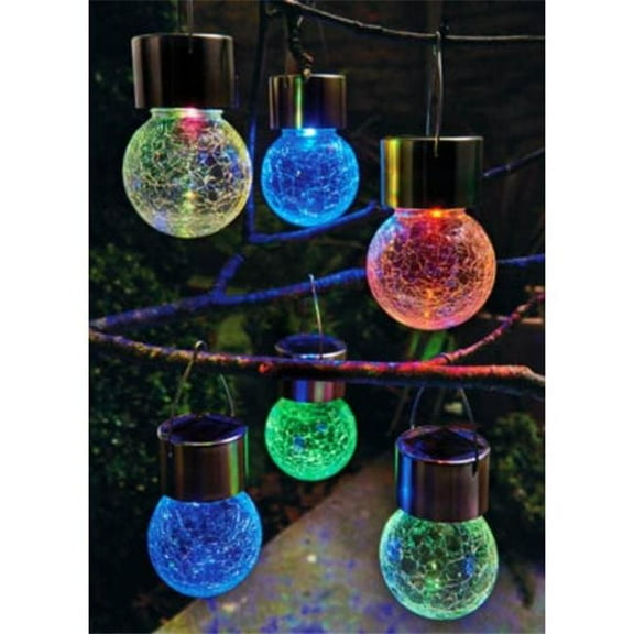 Color Changing LED Hanging Lights, Pack of 4