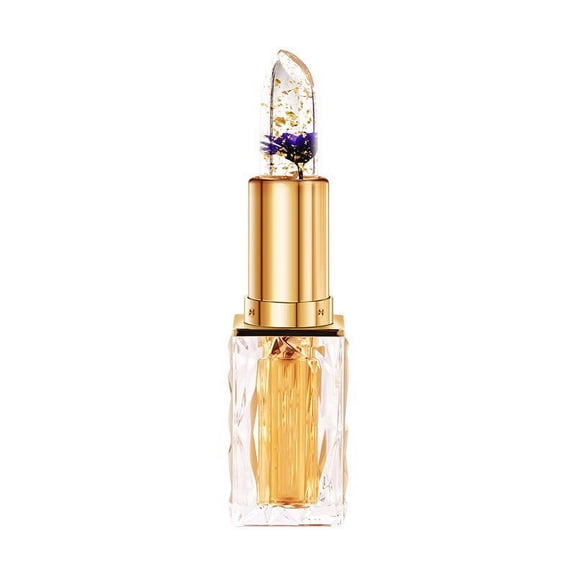Color Changing Lipstick, Long Lasting Lip Balm, Moisturizing Vitamin E Lip Care, Nourishing Hydrating formula with Floral Design and Custom pH Activated Color