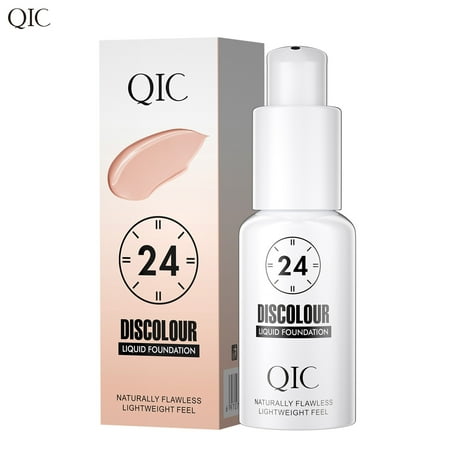 Color Changing Liquid Foundation, Temperature Adjusting Foundation, 24H Long Lasting Concealer BB Cream, Lightweight Oil-Free Face Makeup for All Skin Tones