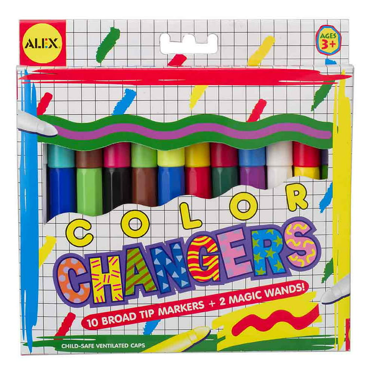 Color Changing Markers (12) Multi-Colored