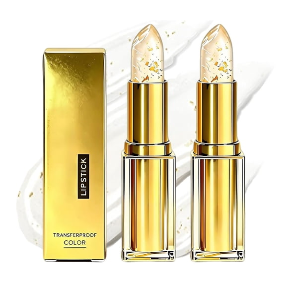 Color-Changing Moisturizing Lip Balm 2-Pack - pH-Adaptive Hydrating Lip Treatment - Natural Tint