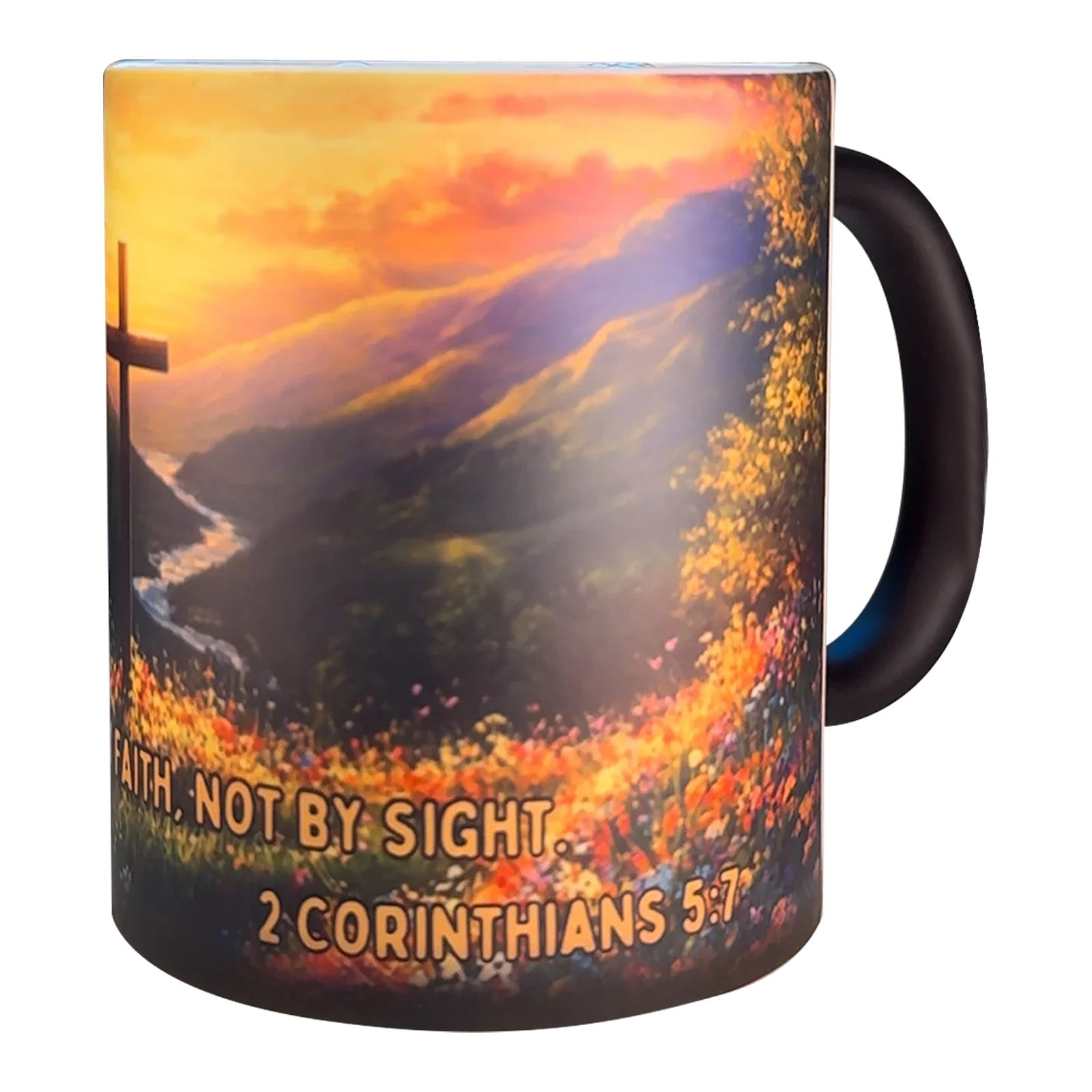 Color Changing Mug 13oz Bible Verse Coffee Cup With Uplifting Color changing mug 13oz bible verse coffee cup with uplifting