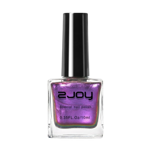 Color Changing Nail Polish, Holographic Nail Polish, Long Lasting Non Fading Nail Lacquer, Easy Apply No Bake Drying Nail Polish for Manicure