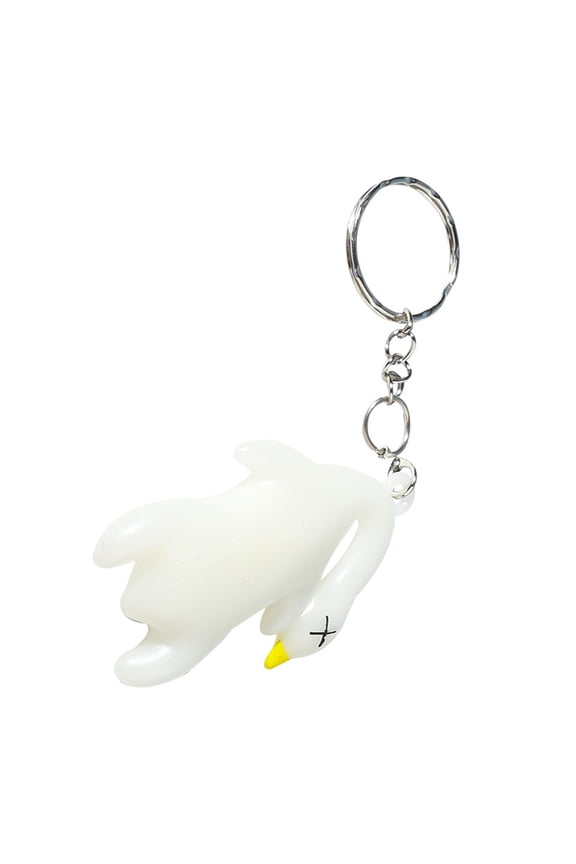 Color Changing Pendant for Car Keychain Accessories Funny Keyring Decoration Schoolbag Bag Ornament