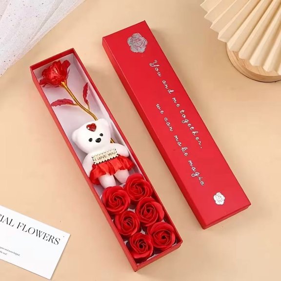 Color-Changing Rose Gift Box Magical Floral Surprise for Birthday Valentine's Day Anniversary