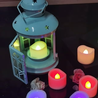 Color changing tea lights with timer online