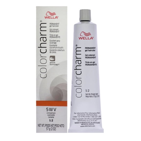 Wella Color Charm Permanent Hair Color Gel - 5WV Cinnamon