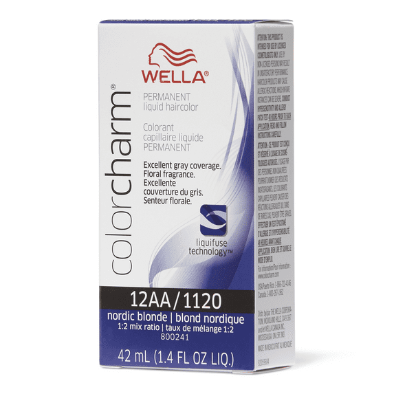 Color Charm Permanent Liquid Haircolor - 1120 12AA Nordic Blonde
