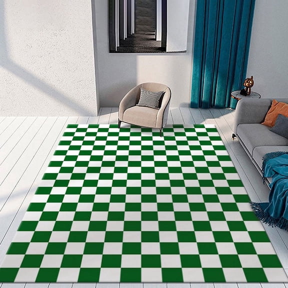 Color Checkerboard Plaid Carpets for Living Room ration Large Rugs for Bedroom r Carpet Washable Rug Floor Mats for Home