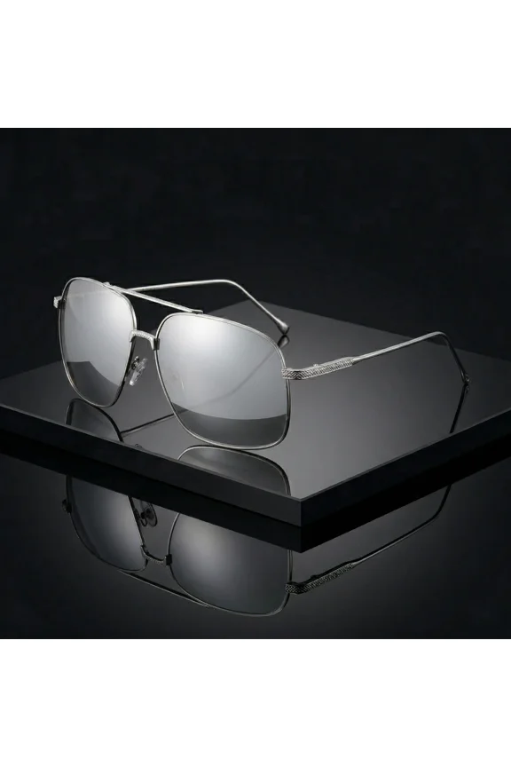 Color Classic XL Frame Metal Aviator Pilot Casual Oversize Sunglasses