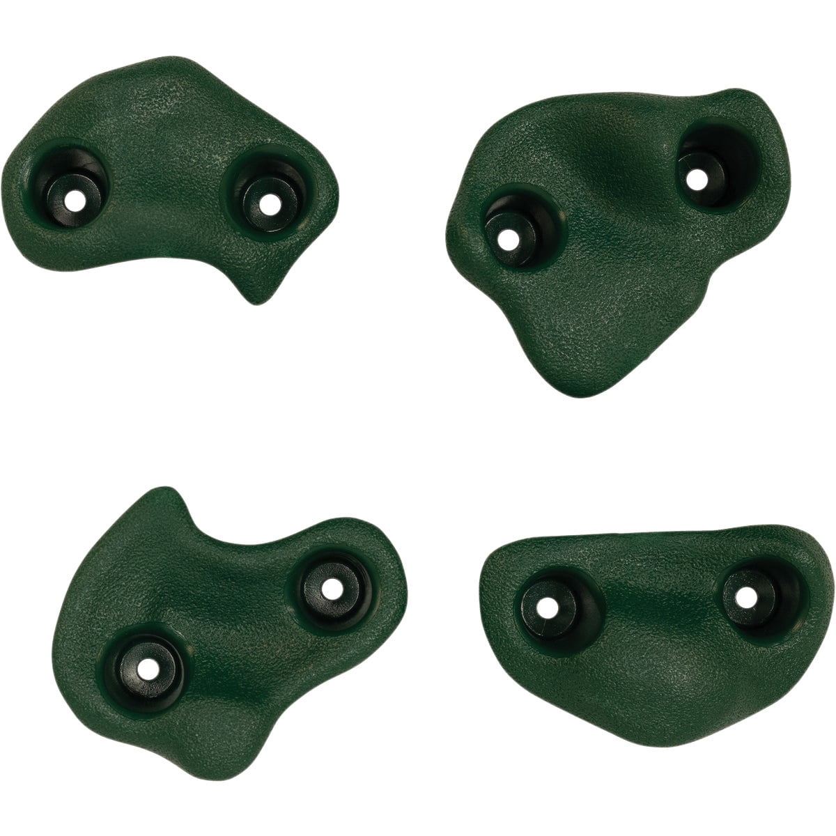 4-pack Swing-N-Slide Climbing Rock Holds - Multicolor Plastic Handholds - 4 Pack — Home & Garage Storage, Stackable Design