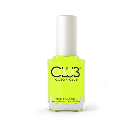 Color Club, 15mL, Nail Lacquer, YELLIN' YELLOW, Bright Yellow