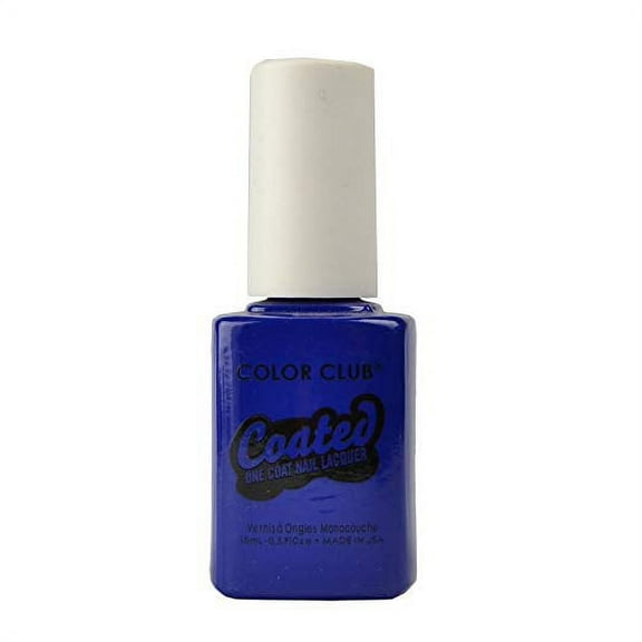 Color Club Coated One Coat Lacquer, One-Step Bright Night, ALSC993, .5 fl oz (15 mL)