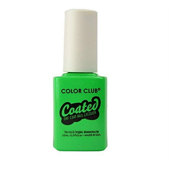 Color Club Coated One Coat Lacquer, One-Step We Liming, ALSCN47,  .5 fl oz (15 mL)