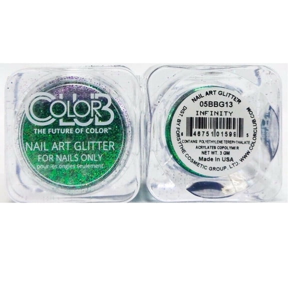 Color Club Nail Art Glitter 3 Grams (Infinity 05BBG13)
