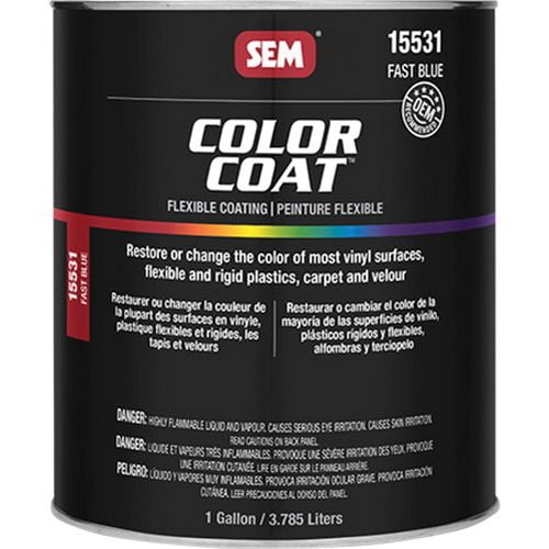 Color Coat 15531 Flexible Coating Mixing System, 1 gal Can, Fast Blue, 24 hr Curing, Liquid