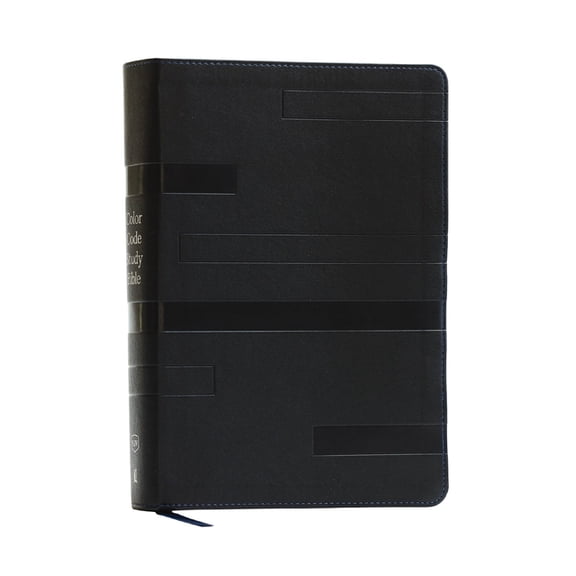 Color Code Study Bible, Revealing God's Truth Color by Color (Kjv, Black Leathersoft, Red Letter), (Hardcover)