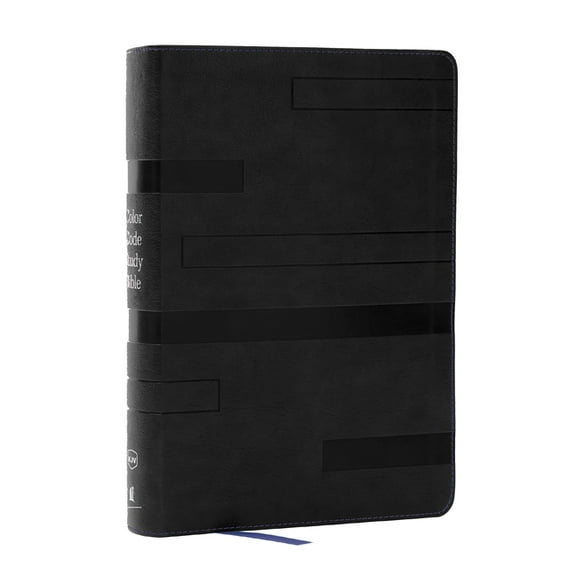 Color Code Study Bible, Revealing God's Truth Color by Color (Kjv, Black Leathersoft, Red Letter, Thumb Indexed), (Hardcover)