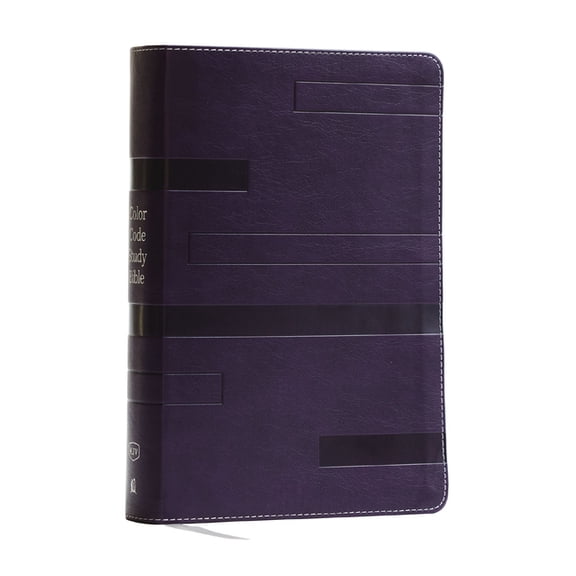 Color Code Study Bible, Revealing God's Truth Color by Color (Kjv, Purple Leathersoft, Red Letter), (Hardcover)