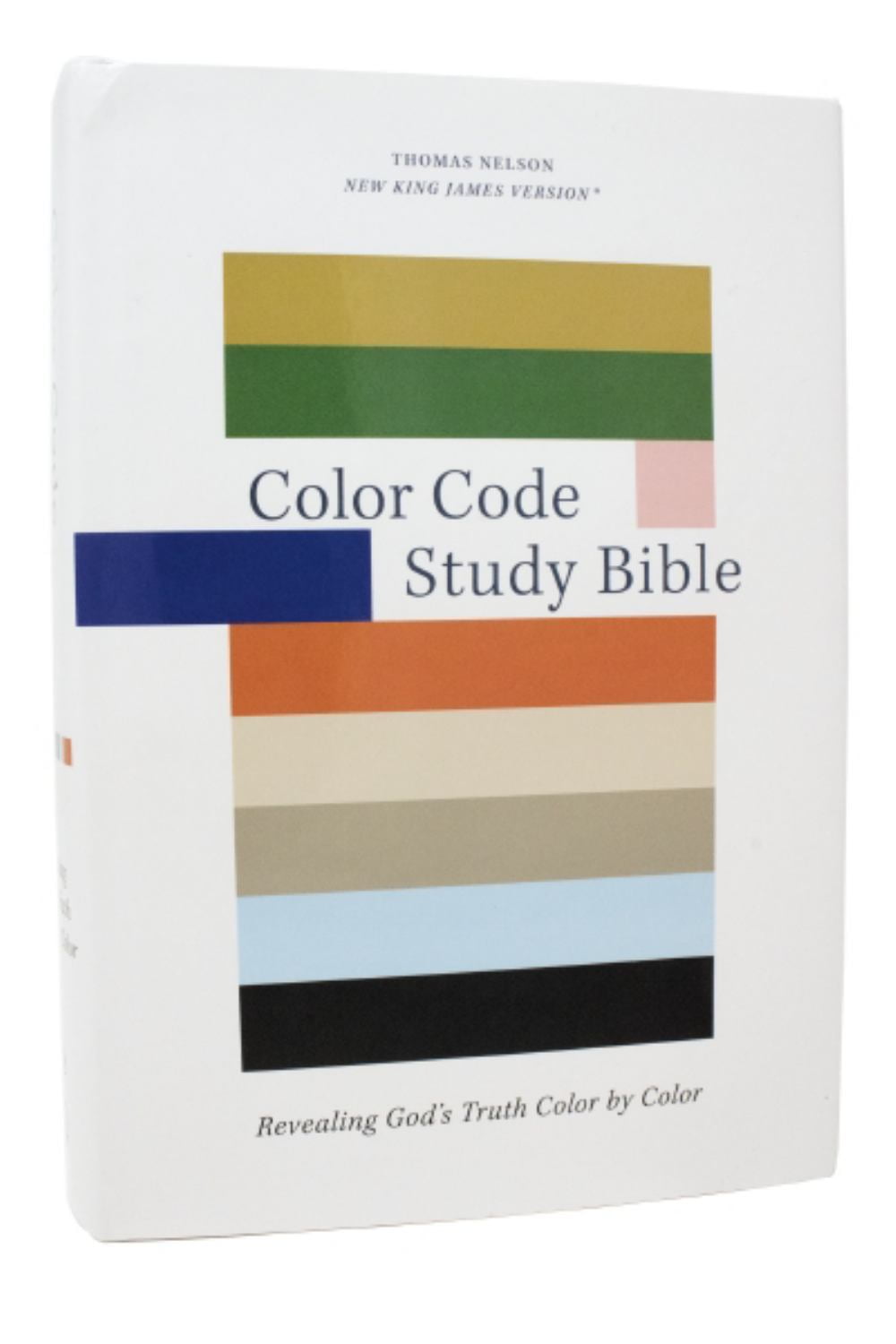 Thomas Nelson, Color Code Study Bible, NKJV, Hardcover, Red Letter ...