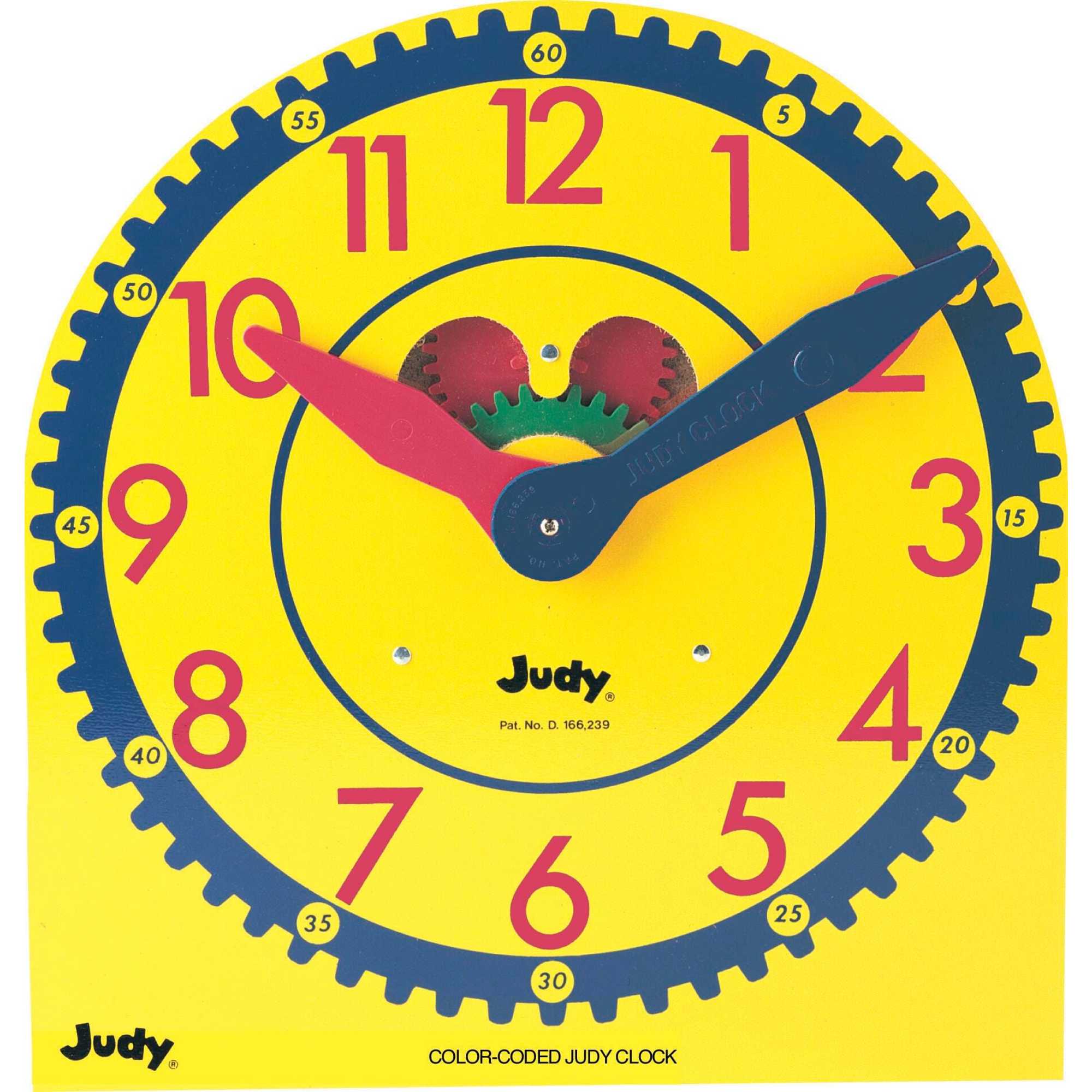 JUDY INSTRUCTO Color-Coded Judy Clock