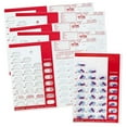 thumbnail image 1 of Pill Thing Monthly Medication Blister Cards, Cold Seal, Red, 6 Pack - Pharmacy Supplies, Organizer, 1 of 9