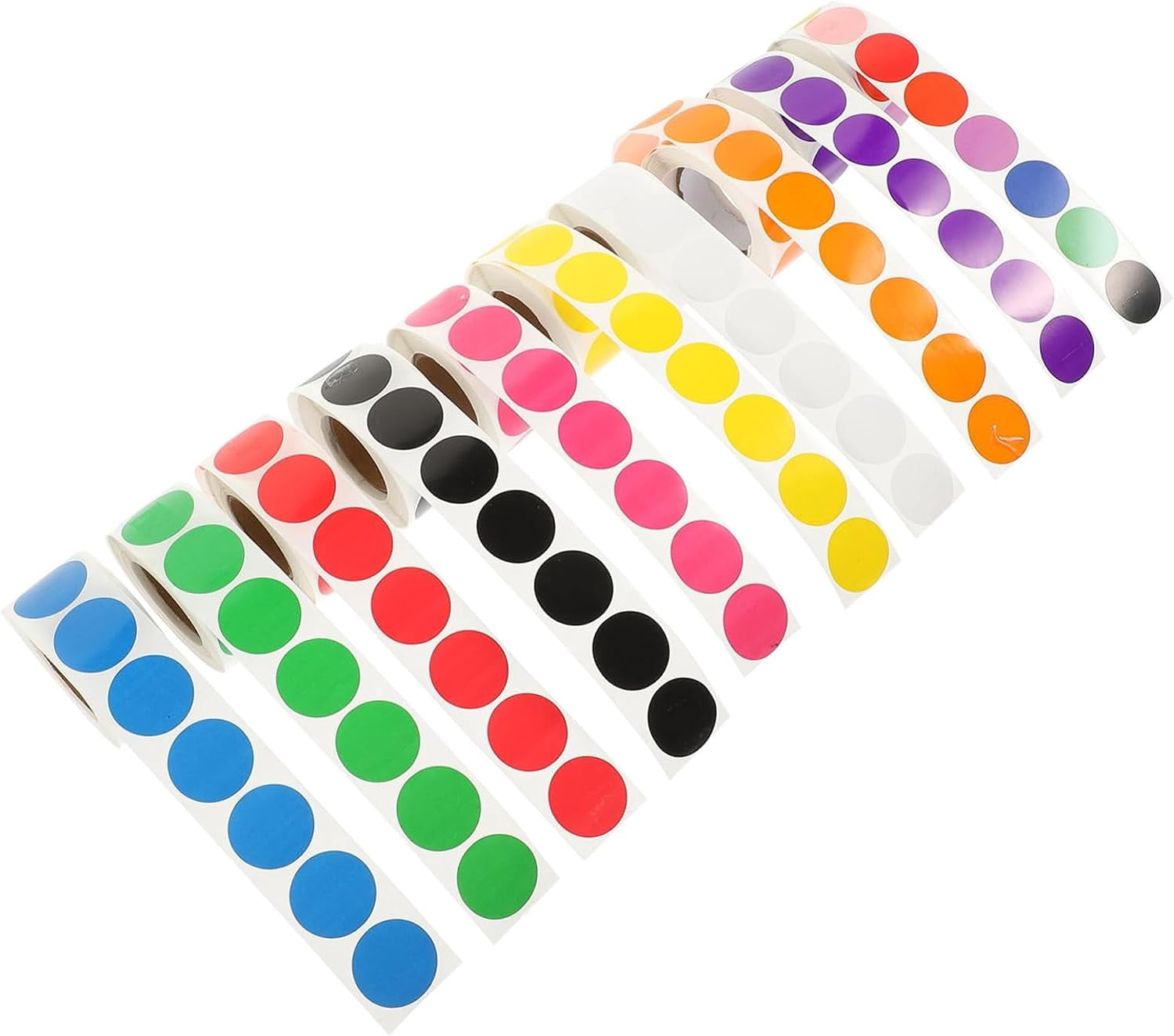 Color Coded Stickers Color Sticker dots Labels dot Stickers The Circle ...
