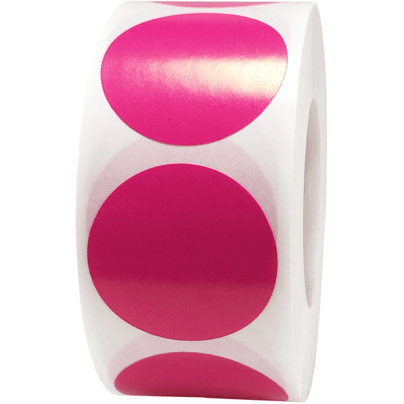 Color Coding Labels Berry Round Circle Dots 1 Inch 500 Total Adhesive Stickers