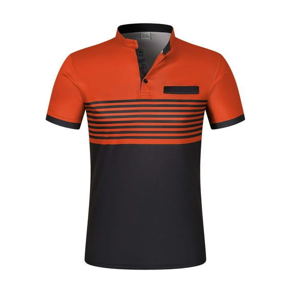 Color Color Shirts for Men Short Sleeve Business Work Shirt Comfortable Office Wear Shirts with Pocket Men Clearance Sale Clothing