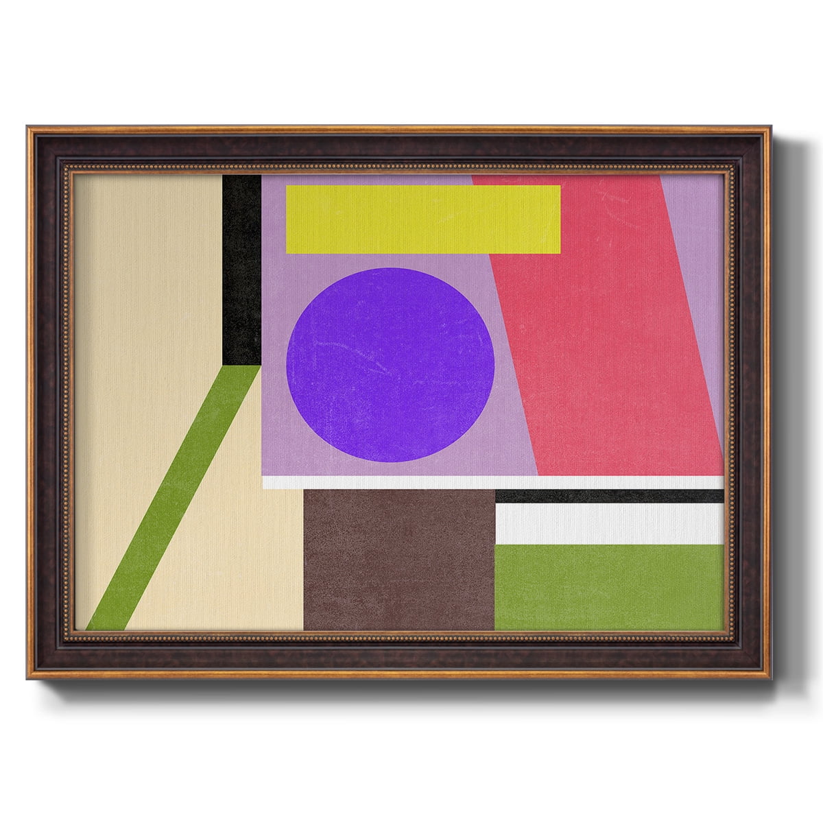 Color Composition II Premium Framed Canvas- Ready to Hang