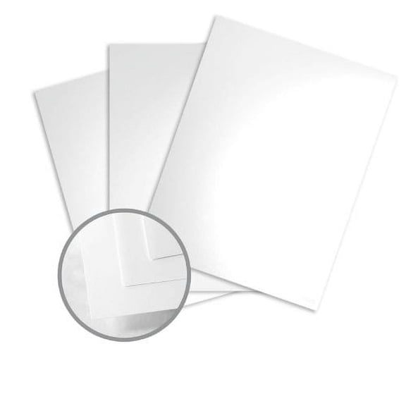 Color Copy Gloss Pure White Card Stock - 17 x 11 in 100 lb Cover Glossy C/2S 250 per Package