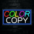 thumbnail image 1 of Color Copy-LED Neon Sign 33"L x 18"H #31064, 1 of 3
