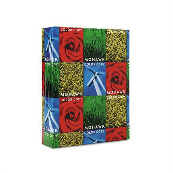 Color Copy Recycled Paper 94 Bright, 28lb, 8.5 x 11, PC White, 500/Ream