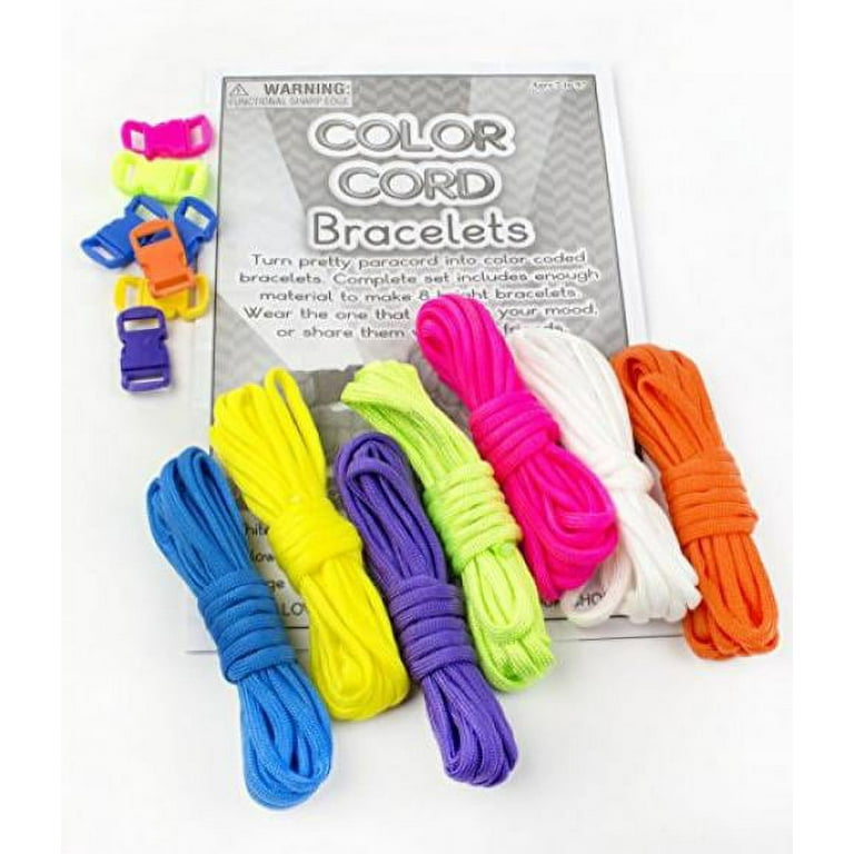 Color cord hotsell bracelets