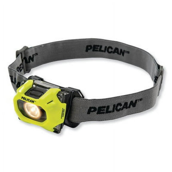 Color Correction LED Headlight, 3-AAA Alkaline, High 72/Low 36 Lumens, Yellow