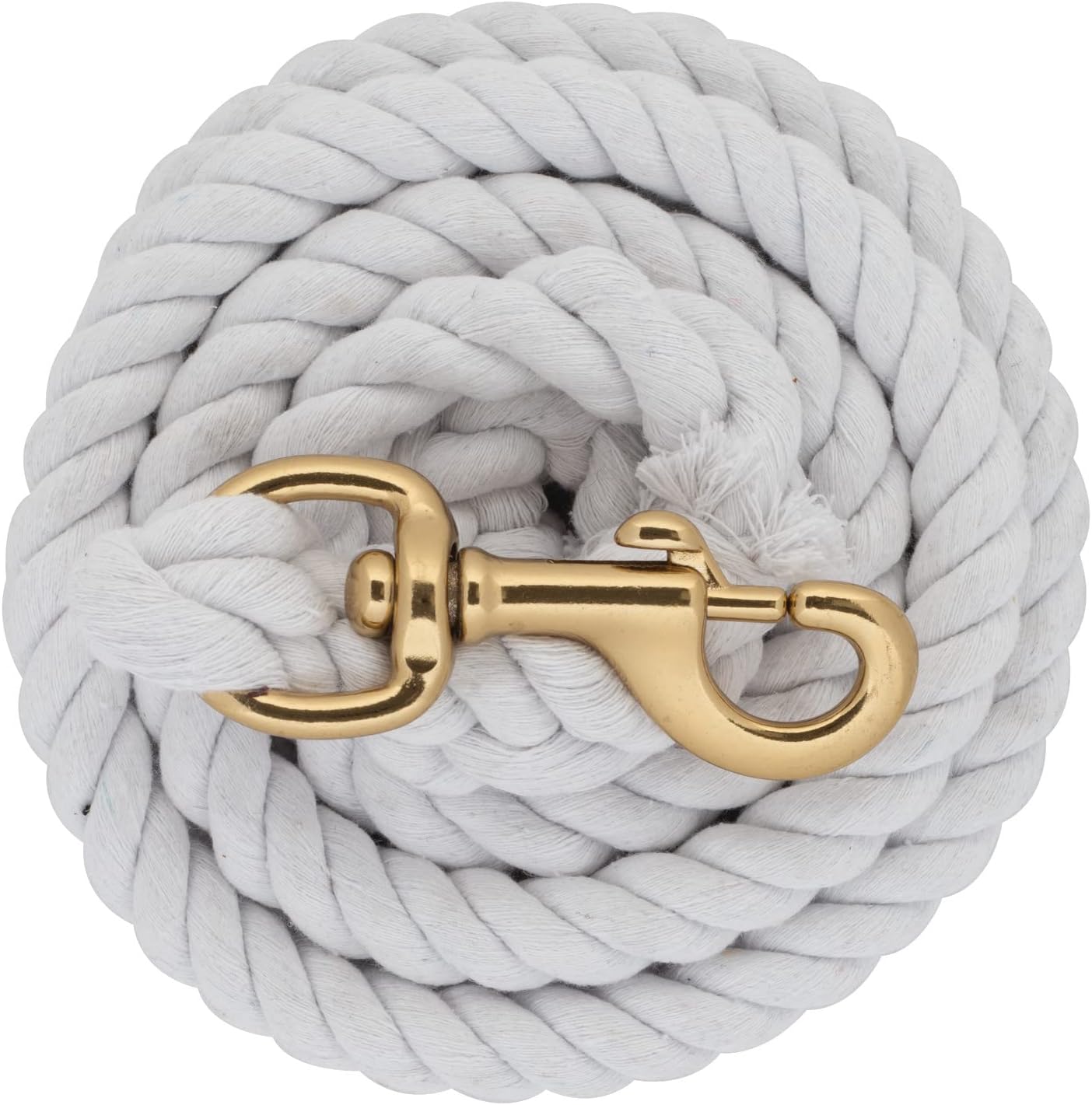 Color Cotton Lead Rope With Brass Plated 225 Snap, White - Walmart.com