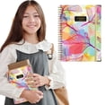 thumbnail image 1 of Color Me Courtney 20252026 Academic Year Weekly and Monthly Planner Calendar, July 2025 June 2026, 12Month, 6" x 8.5", Flexible Cover, Wirebound, Laminated Tabs, Storage Pocket, Pink, 1 of 7