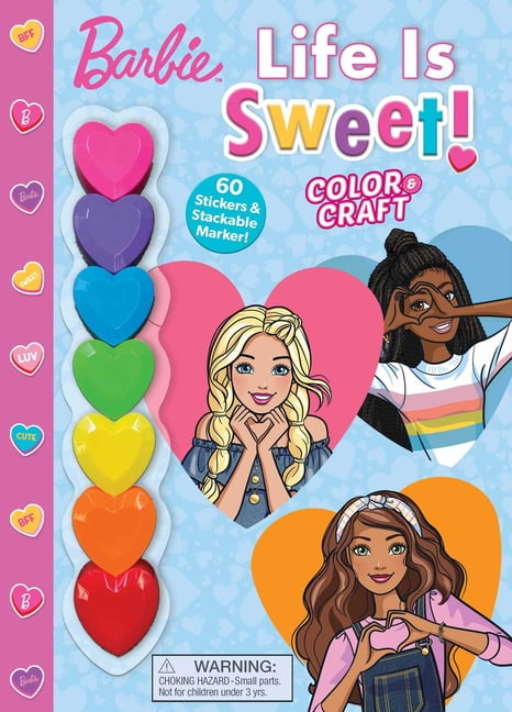 Color & Craft: Barbie: Life is Sweet! (Paperback)