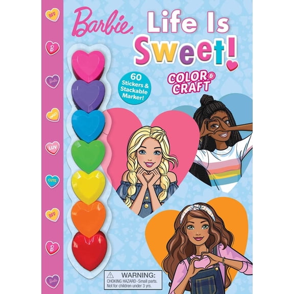Color & Craft: Barbie: Life is Sweet! (Paperback)