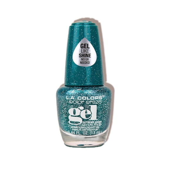 L.A. COLORS Demo - Color Craze Shimmer Gel Polish, Riot CNL281